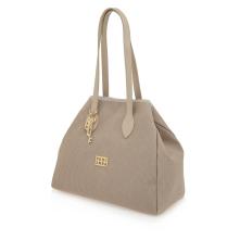 Τσάντα ώμου μπέζ FRNC  5576 BG Collection SS 2026 2