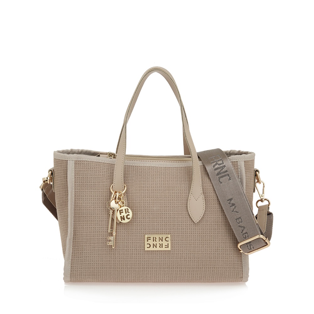 Γυναικεία Τσάντα Ώμου Μαύρη FRNC 5573 BG  Collection SS 2026