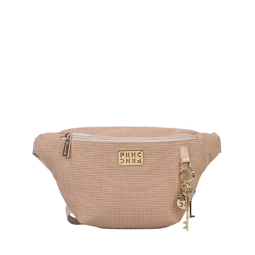 Τσαντάκι μέσης σε μπέζ χρώμα FRNC 5571 BG Collection SS 2026