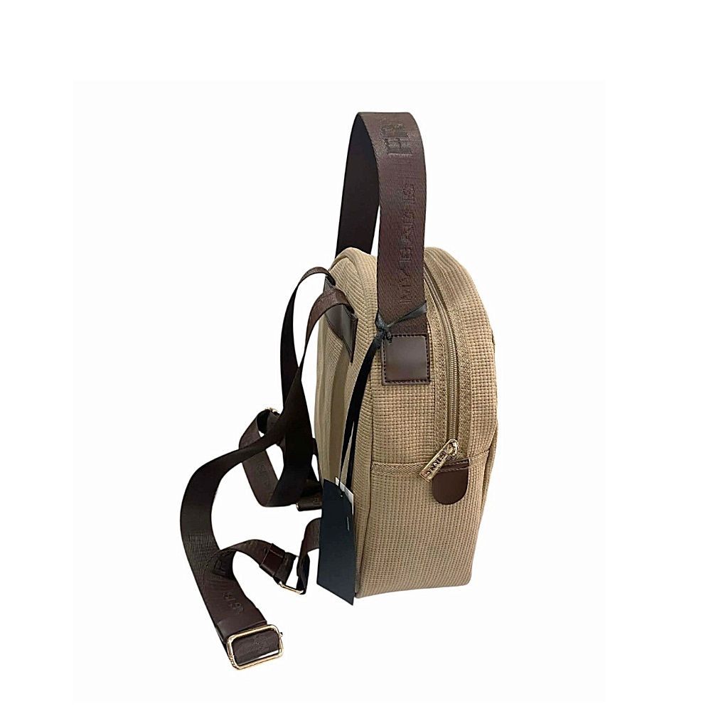 FRNC Τσάντα Γυναικεία Πλάτης-Backpack 5563 BG Μπέζ