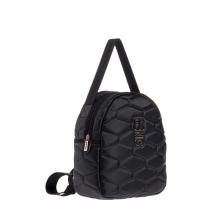 FRNC Γυναικεία Τσάντα Πλάτης Μαύρη 4949W BLK 2