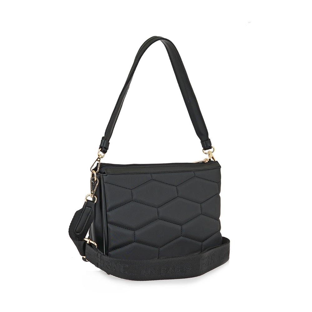 Τσάντα ώμου μαύρη FRNC 4941W Collection SS 2026