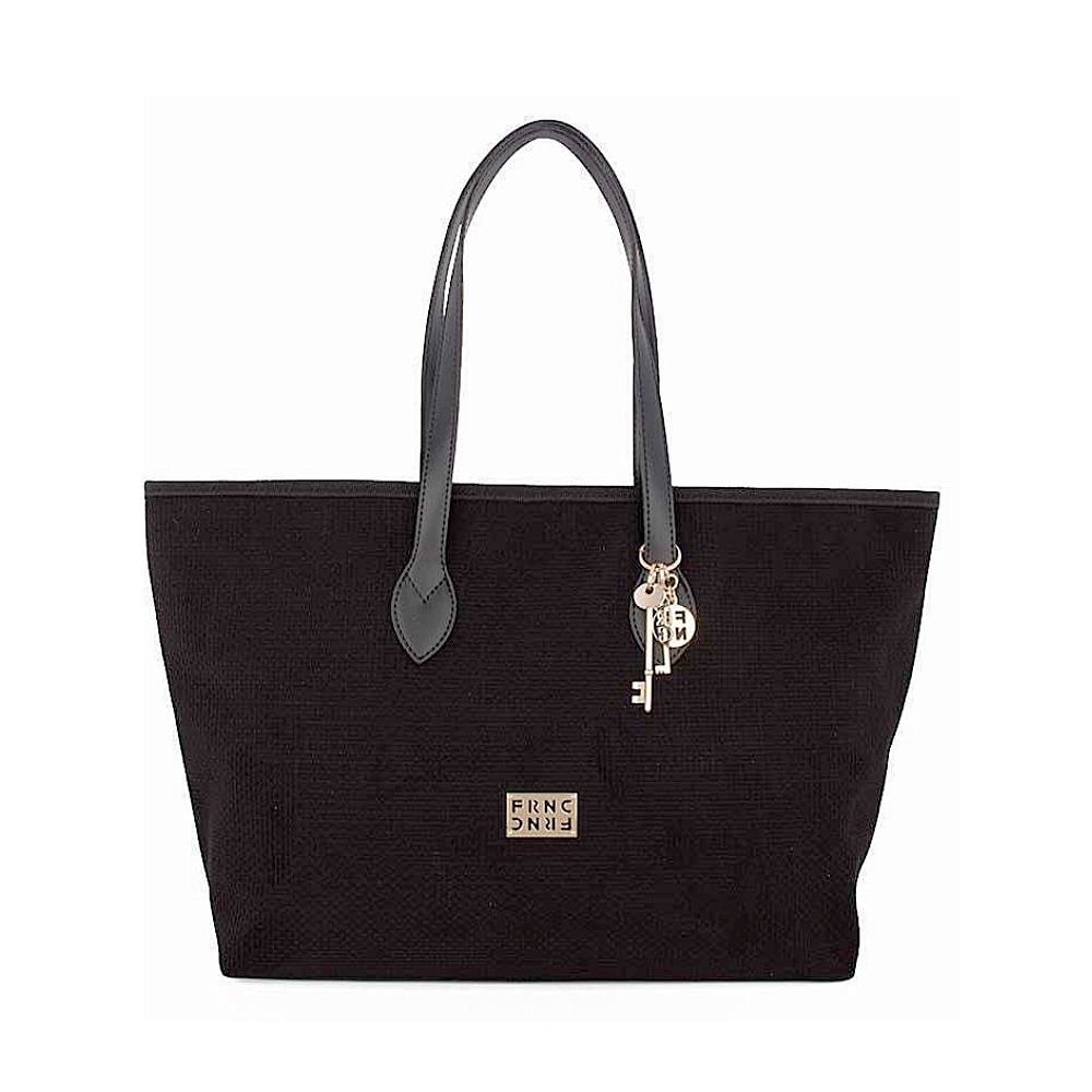 Γυναικεία Τσάντα Ώμου Μαύρη FRNC 5578 BLK