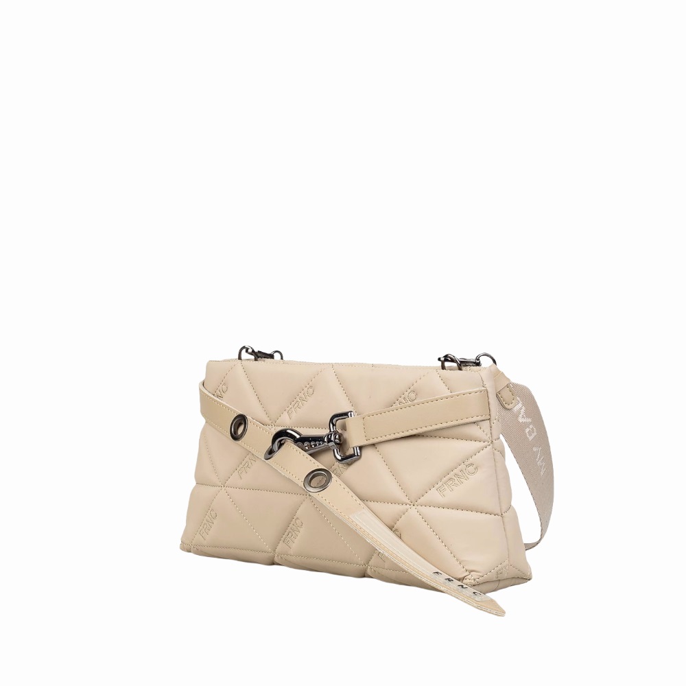 Τσάντα ώμου μπέζ  FRNC  4163 BG