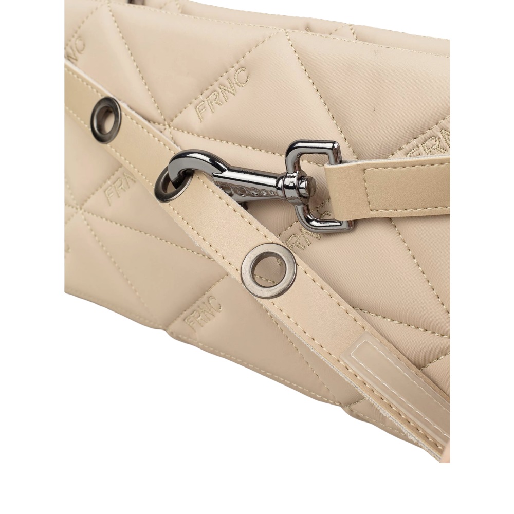 Τσάντα ώμου μπέζ  FRNC  4163 BG