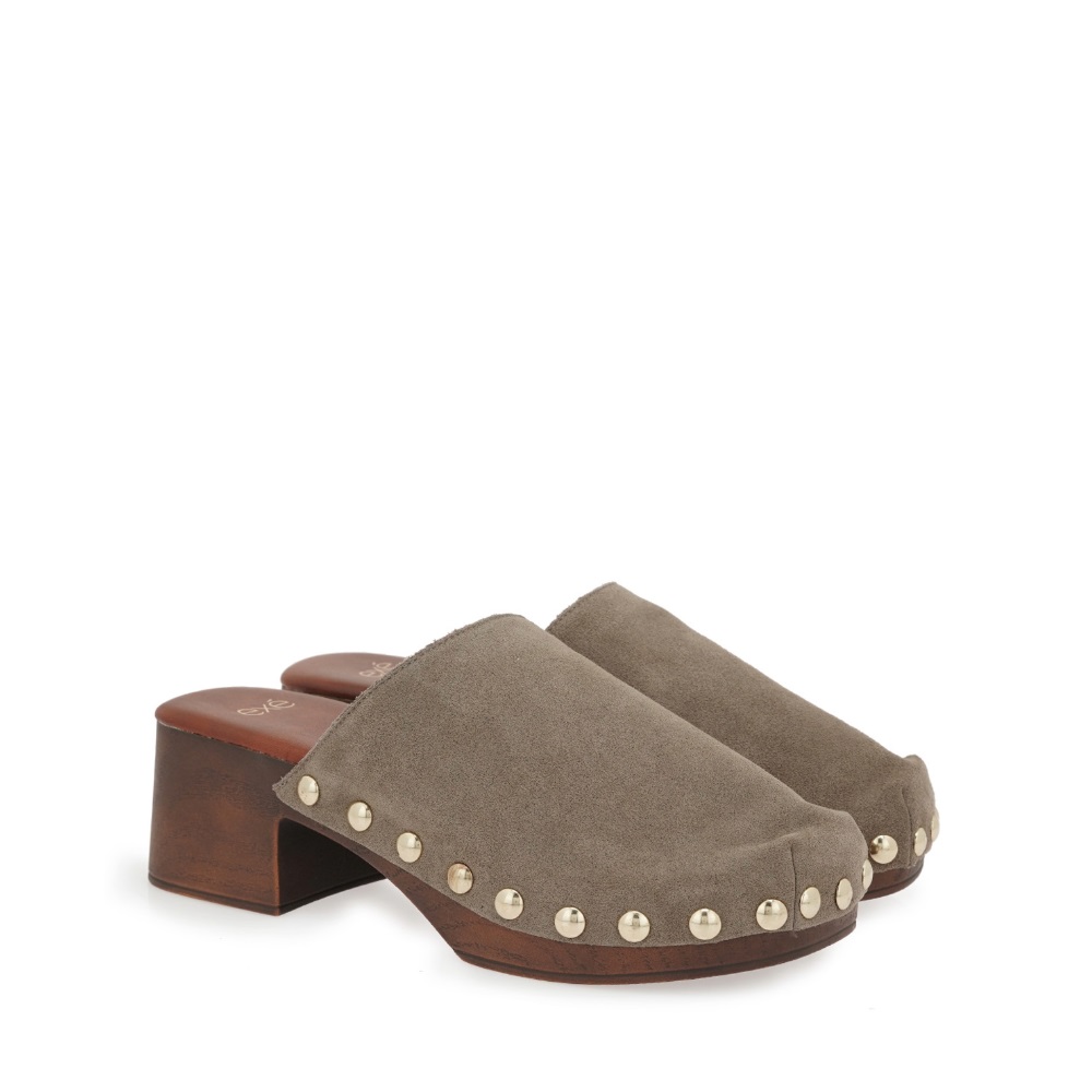 Γυναικείο δερμάτινο Clog EXE W485L7013547