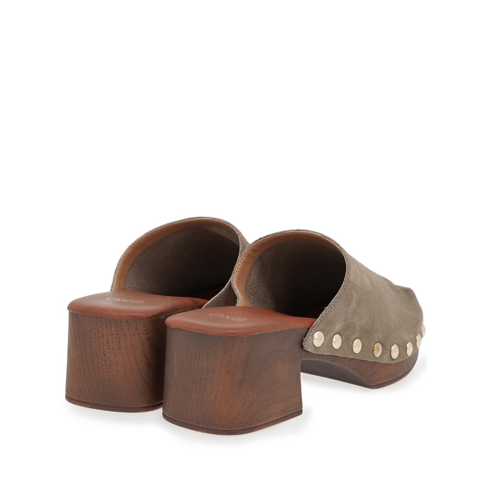 Γυναικείο δερμάτινο Clog EXE W485L7013547