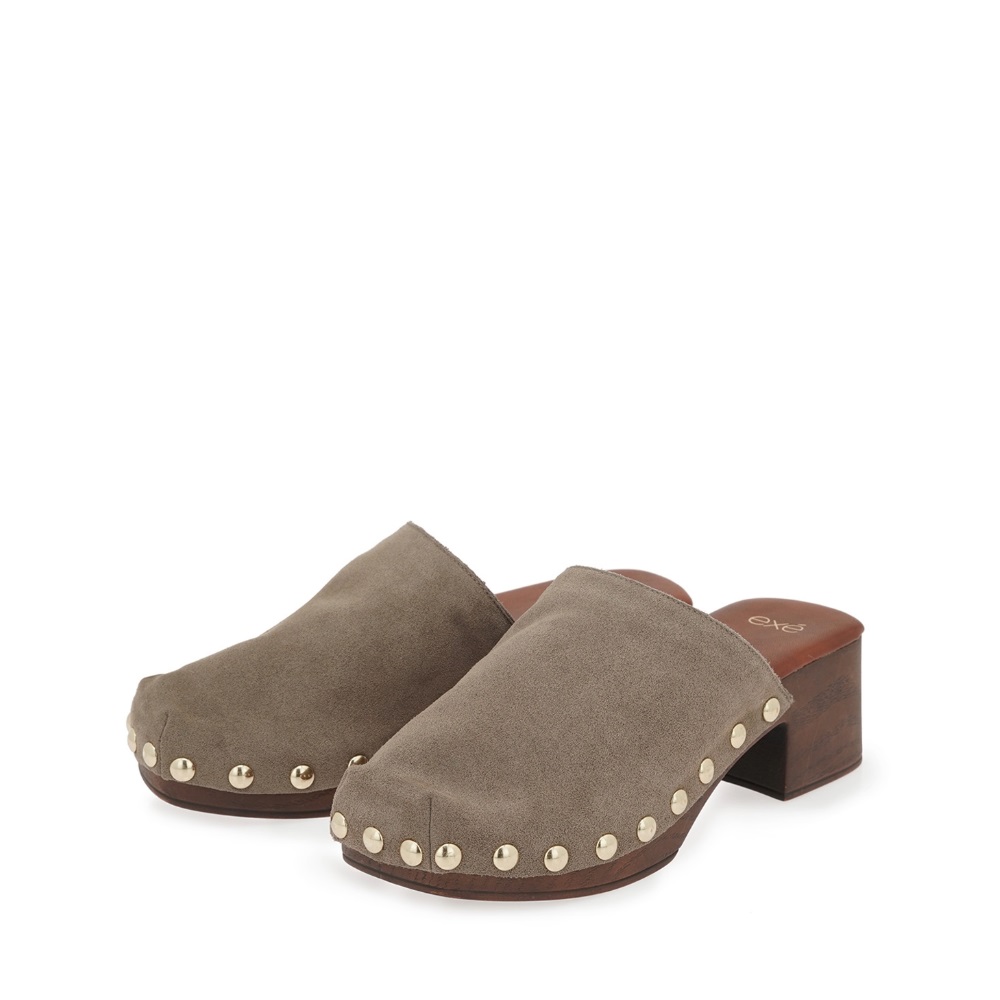 Γυναικείο δερμάτινο Clog EXE W485L7013547