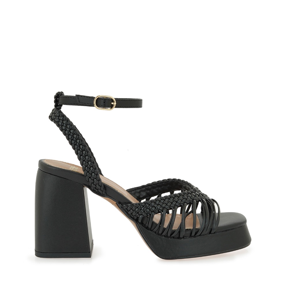 Γυναικείο πέδιλο μαύρο EXE  W47000995001 Collection SS 2026