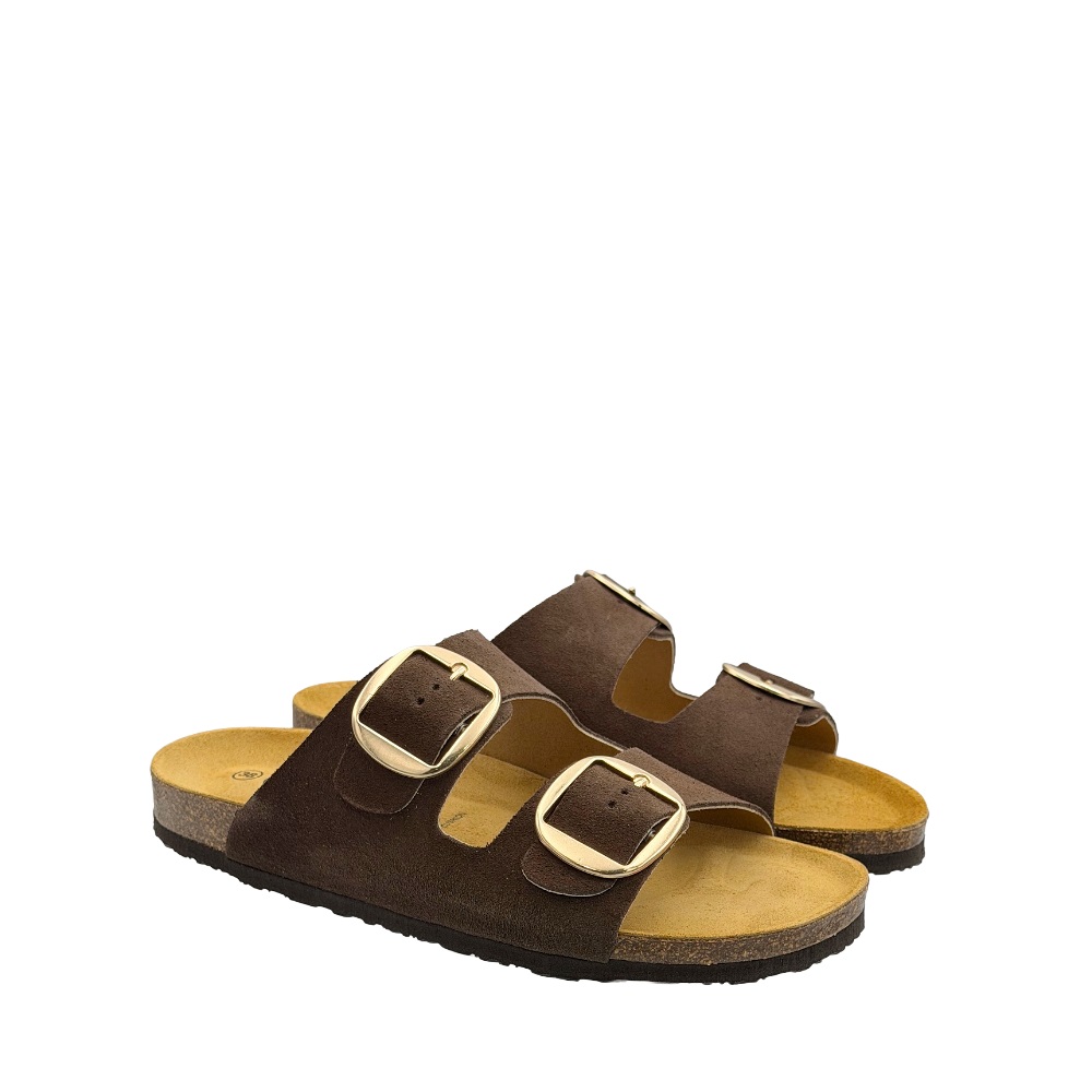 Γυναικείο δερμάτινο σανδάλι Plakton 185983