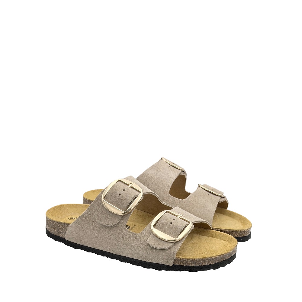 Γυναικείο δερμάτινο σανδάλι Plakton 185983