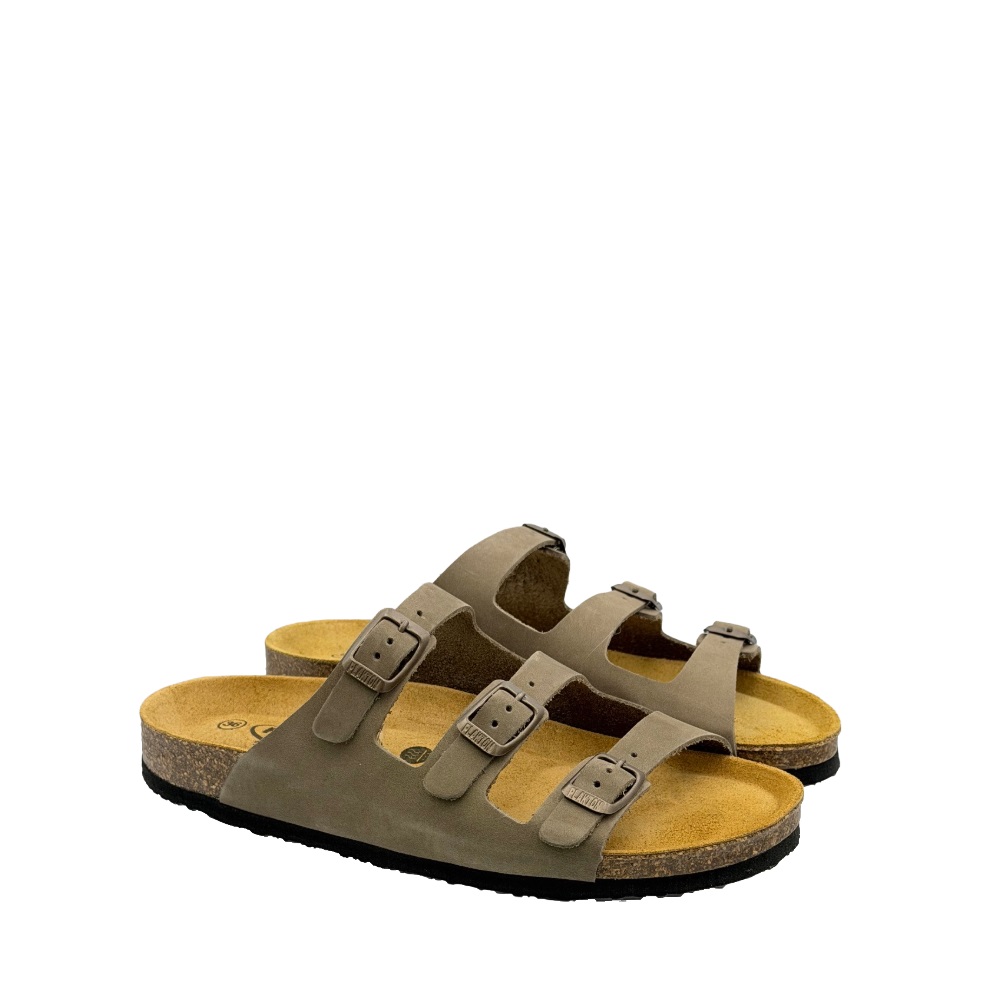 Γυναικείο δερμάτινο σανδάλι Plakton 186456