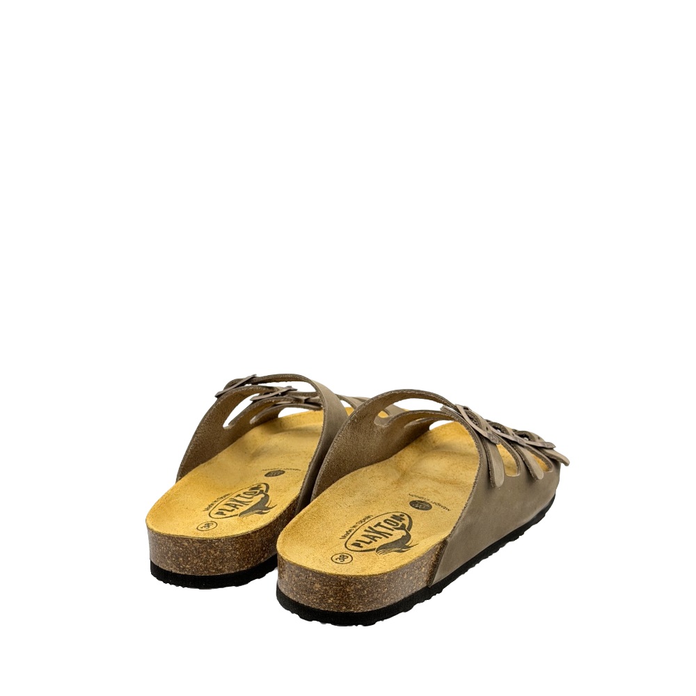 Γυναικείο δερμάτινο σανδάλι Plakton 186456