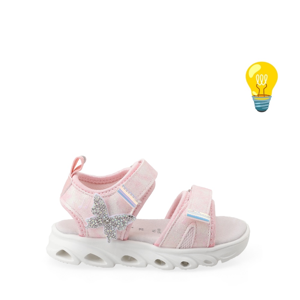 Πιαδικό πέδιλο για κορίτσι με φωτάκια Renato Garini  WΑ78Χ6212890 Collection SS 2026