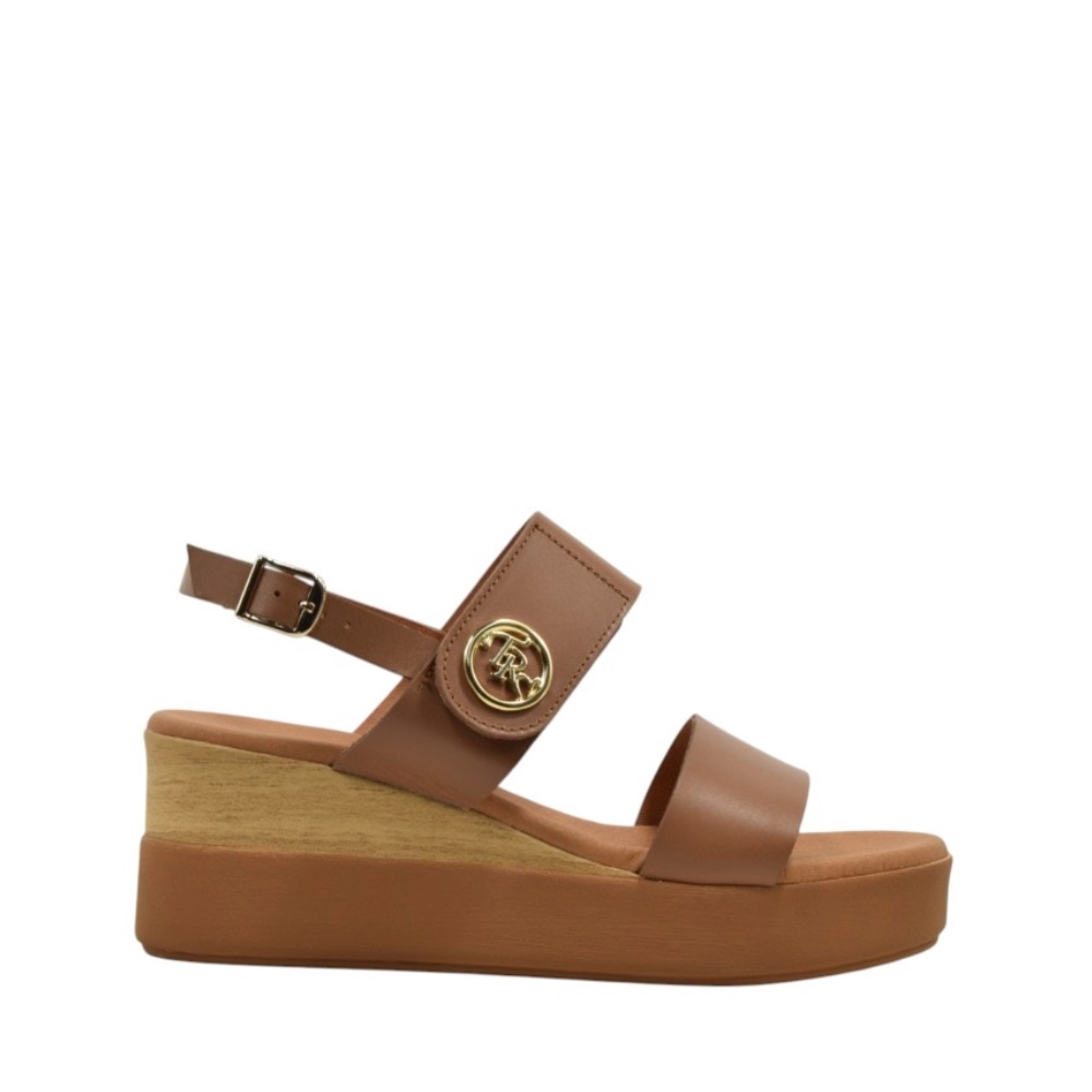 Γυναικείες πλατφόρμες Ragazza 0391  δέρμα