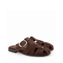 Γυναικείο Flat  δερμάτινο σανδάλι EXE  W403R3511504 Collection SS 2026 2