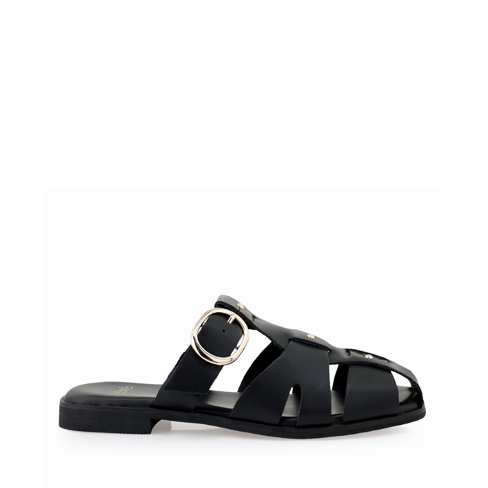 Γυναικείο Flat  δερμάτινο σανδάλι EXE  W403R3511002 Collection SS 2026