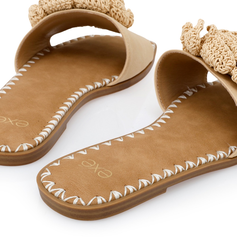Γυναικείο flat σανδάλι EXE  W469Q0131581 Collection SS 2026