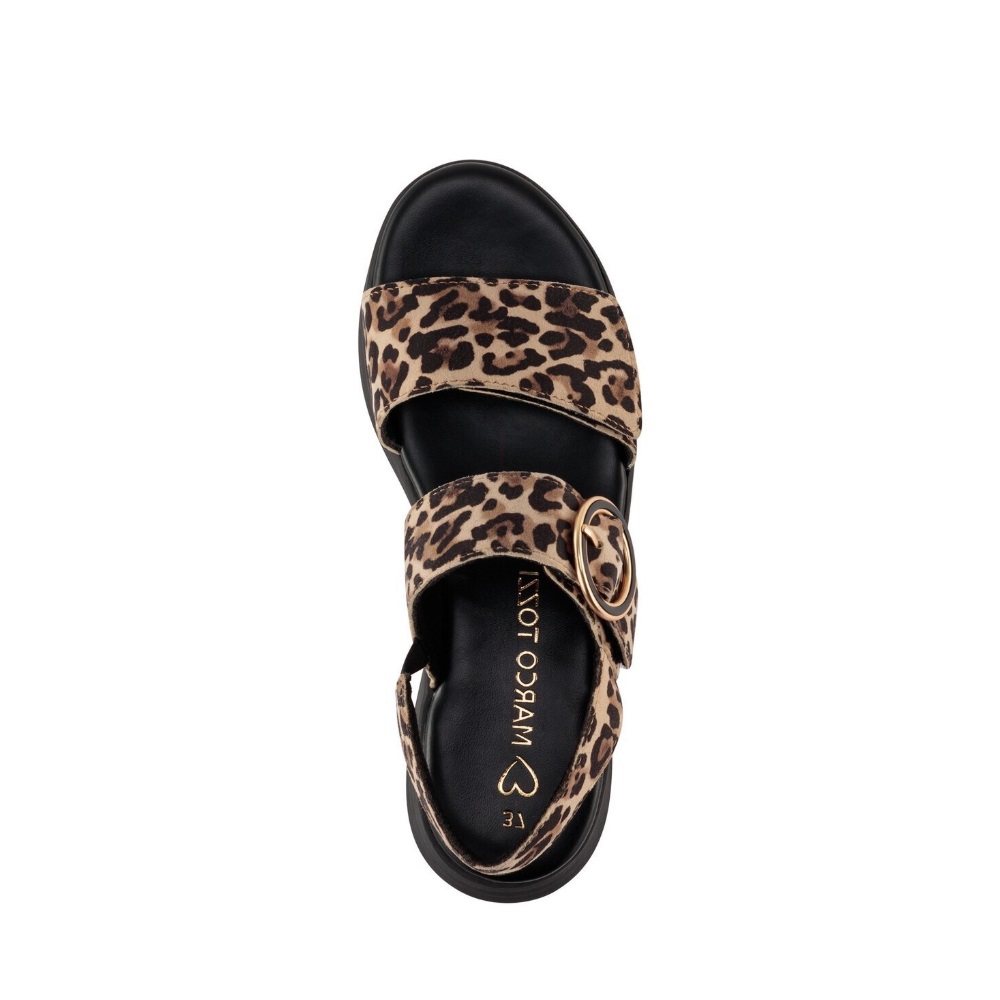 Γυναικείο δερμάτινο πέδιλο  Marco Tozzi  2-28708-46 971  Collection SS 2026
