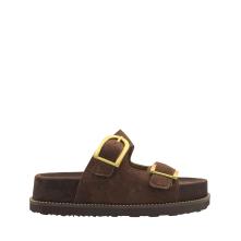 Γυναικείa flatforms Ragazza 01253  δέρμα καστόρ Collection SS 2026
