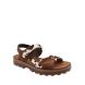 Fantasy Sandals Γυναικεία Ανατομικά Σανδάλια Marianna S9053 Cacao Cow-1