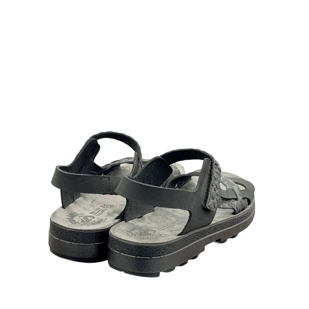 Fantasy Sandals Γυναικεία Ανατομικά Σανδάλια Marianna S9053 Black Mosaic