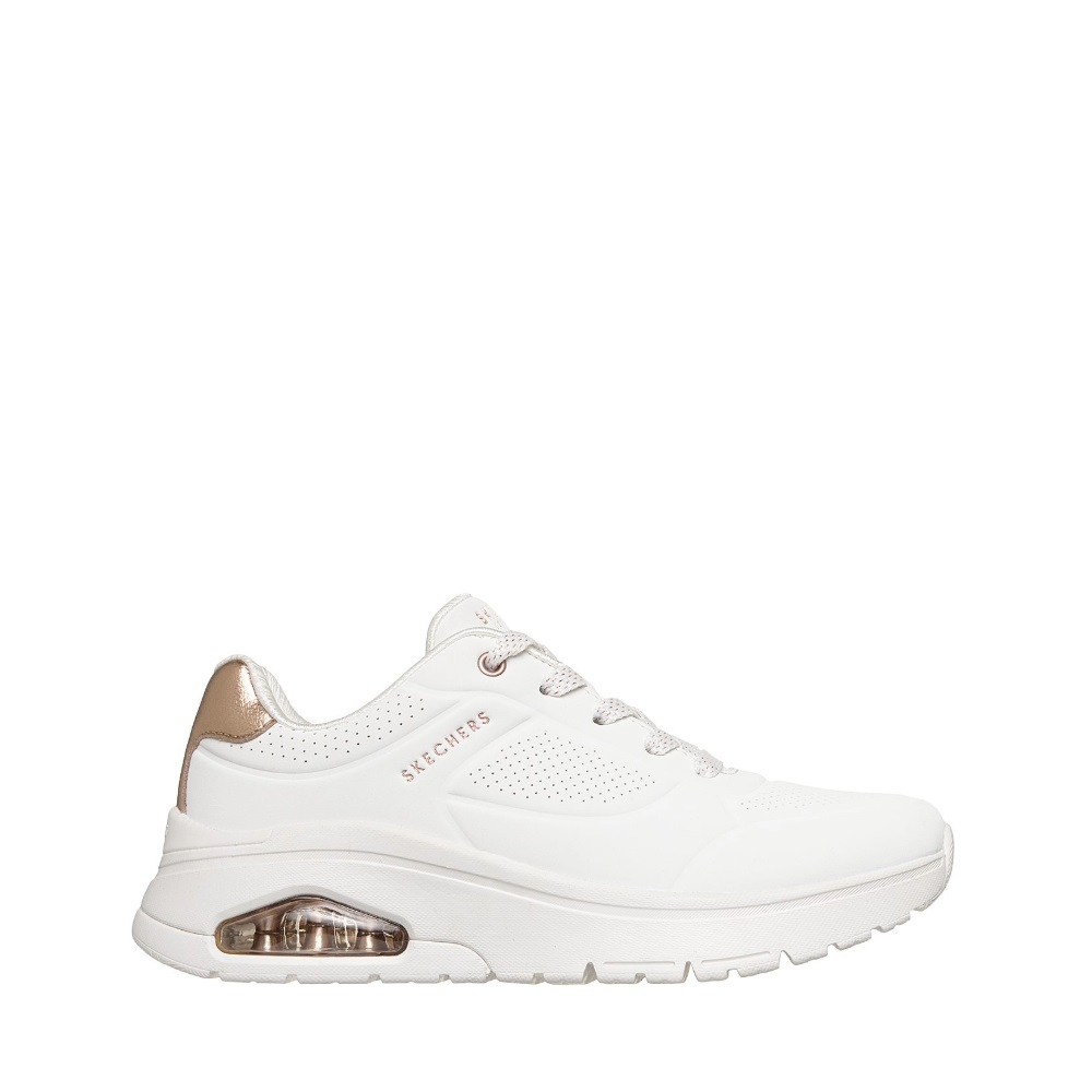 Γυναικείο sneaker σε άσπρο χρώμα Skechers Uno Flex- ECHO AIR 177799_WΗΤ Collection FW 2026