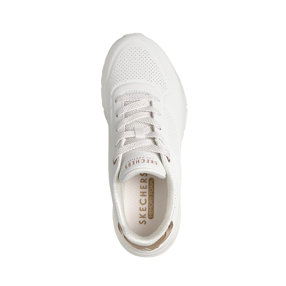 Γυναικείο sneaker σε άσπρο χρώμα Skechers Uno Flex- ECHO AIR 177799_WΗΤ Collection FW 2026