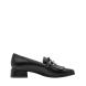 Γυναικείο μοκασίνι δέρμα σε μαύρο χρώμα Marco Tozzi Collection FW 2026-0