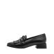 Γυναικείο μοκασίνι δέρμα σε μαύρο χρώμα Marco Tozzi Collection FW 2026-1