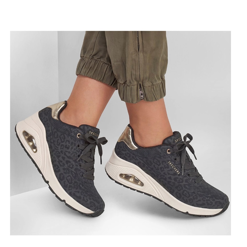Γυναικείο Sneaker Skechers Uno Wedge-Safari Daze 177521-ΒLΚ Collection FW 2026