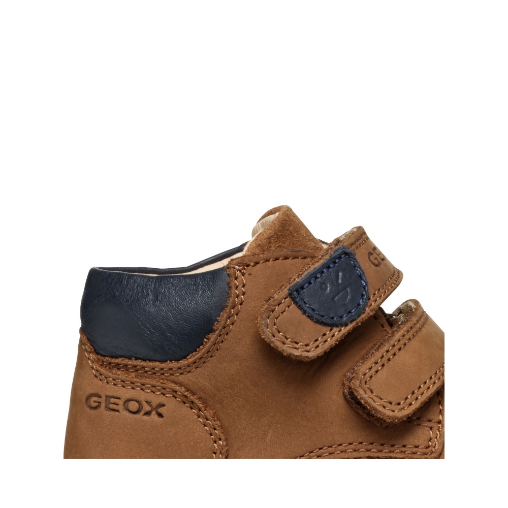 Ανατομικό δερμάτινο μποτάκι Geox Macchia  Β164ΝC03285C5046 Collection Fall/Winter 26/27