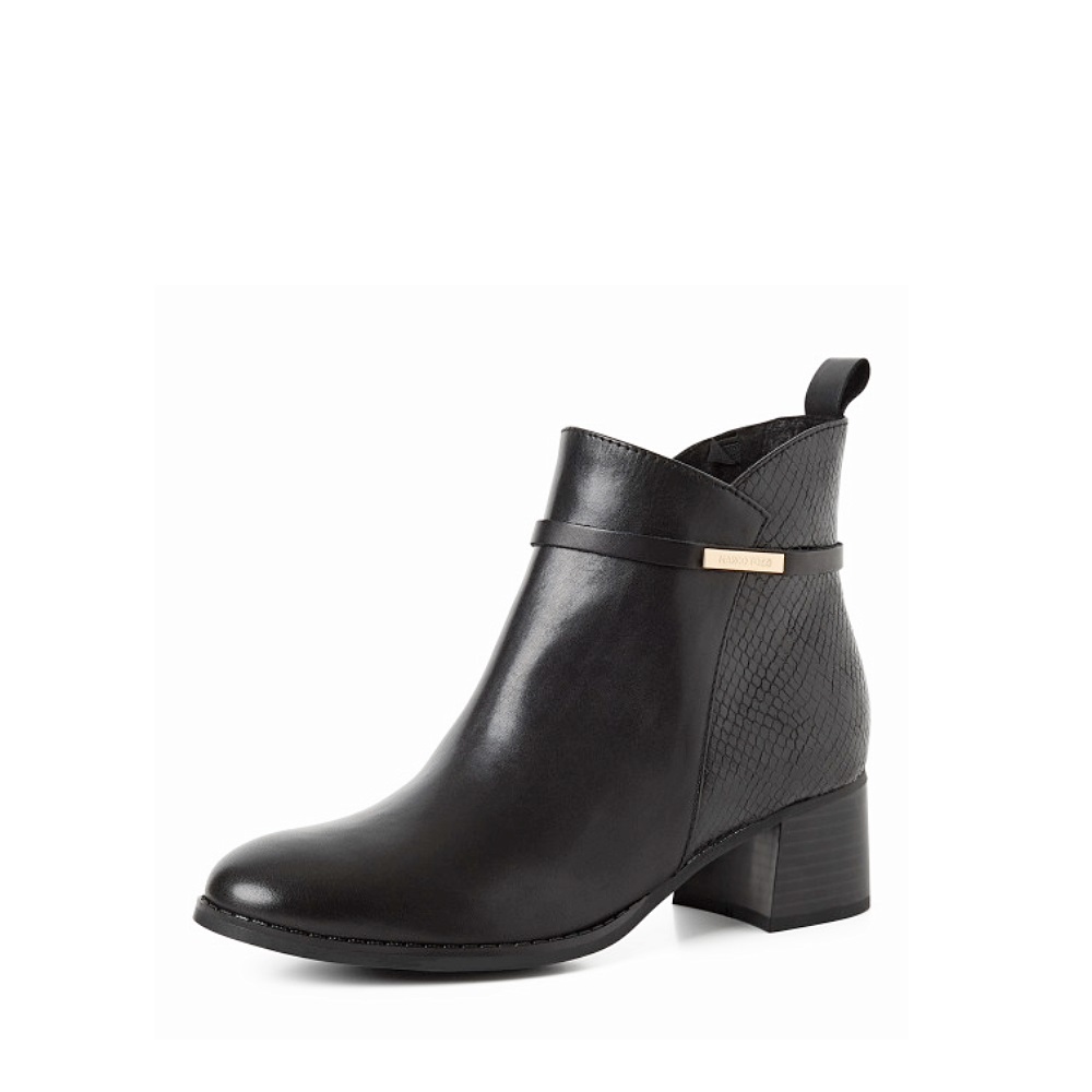 Γυναικείο δερμάτινο μποτάκι Marco Tozzi  2-25349-47 098 Collection Fall/ Winter 2026/27