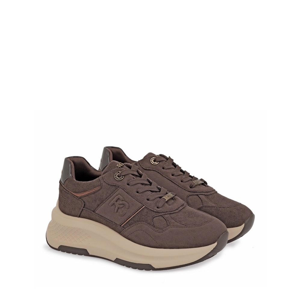 Γυναικείο sneaker σε καφέ χρώμα Renato Garini  Χ119R3543504 Collection Fall/Winter 2026/27