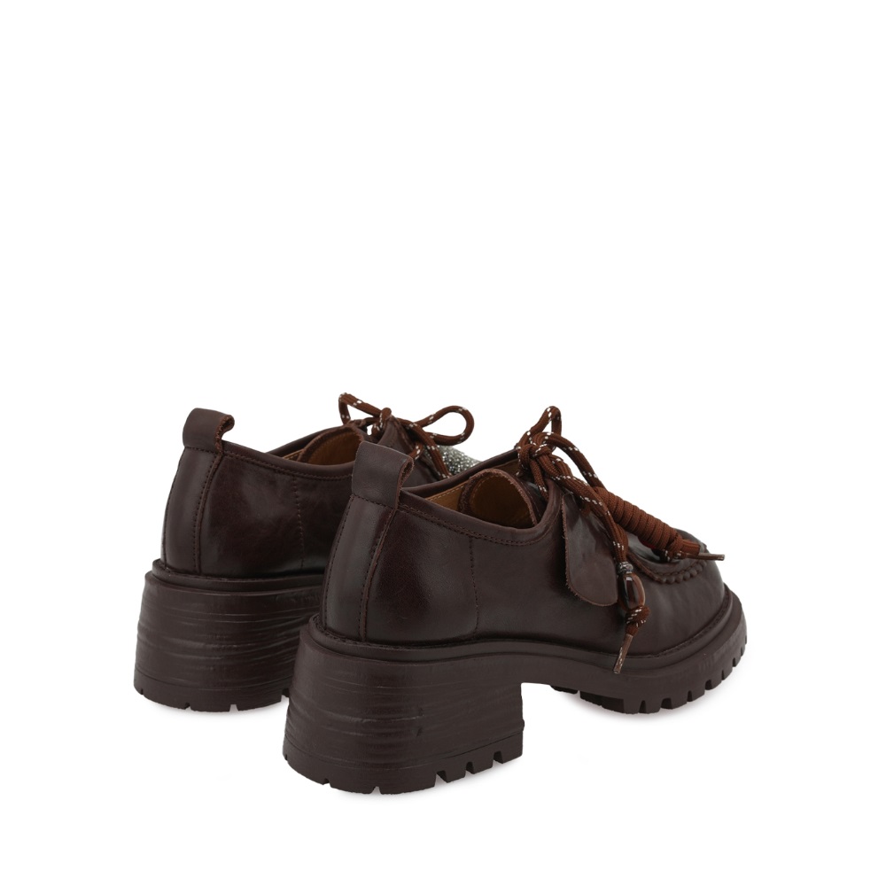 Γυναικείο δερμάτινο Loafer ΕΧΕ  Χ153Ε6613002 Collection Fall/Winter 2026/27