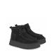 Γυναικείο μποτάκι μαύρο suede EXE Χ303R4532004 Collection Fall Winter 2026/27-1