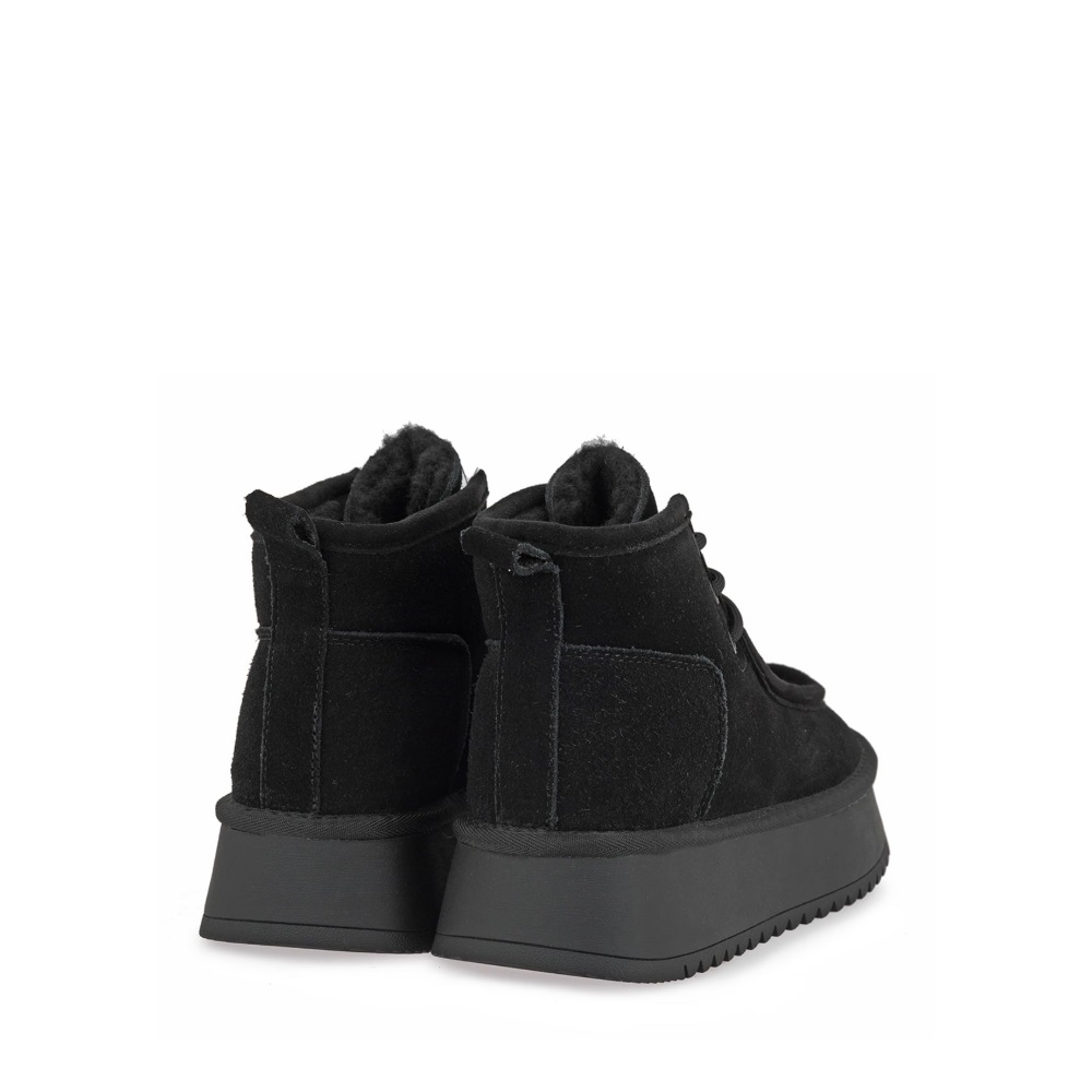 Γυναικείο μποτάκι μαύρο suede EXE Χ303R4532004 Collection Fall Winter 2026/27