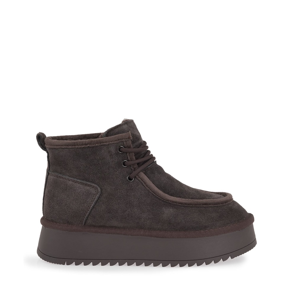 Γυναικείο μποτάκι καφέ suede EXE Χ303R4532504 Collection Fall Winter 2026/27