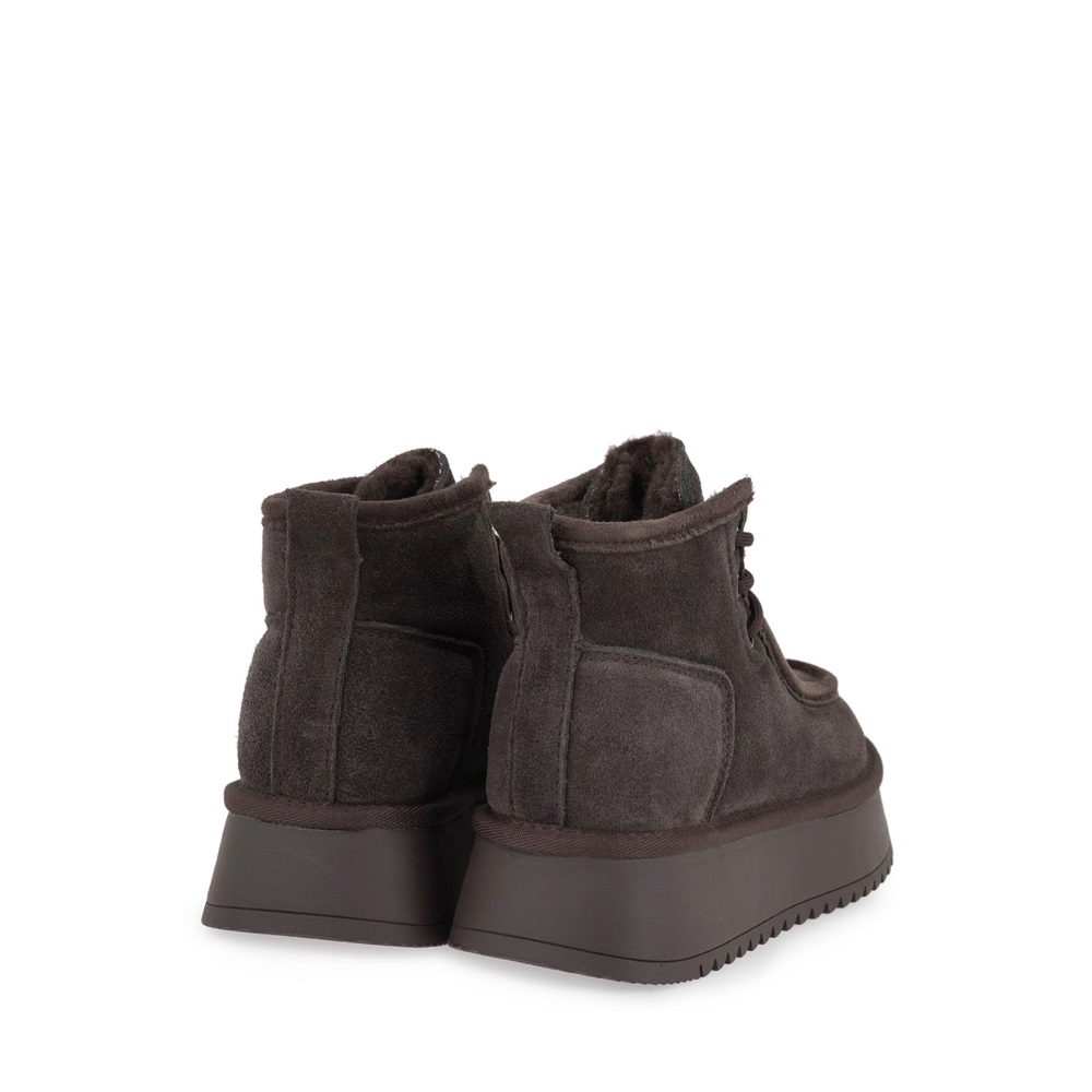 Γυναικείο μποτάκι καφέ suede EXE Χ303R4532504 Collection Fall Winter 2026/27