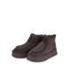 Γυναικείο μποτάκι καφέ suede EXE Χ303R4532504 Collection Fall Winter 2026/27-3
