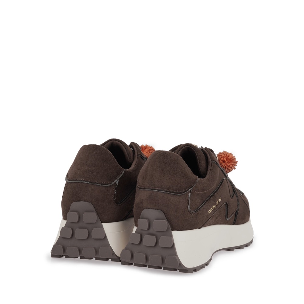 Γυναικείο sneaker σε καφέ χρώμα Renato Garini  Χ119R8043ΑF2 Collection Fall/Winter 2026/27