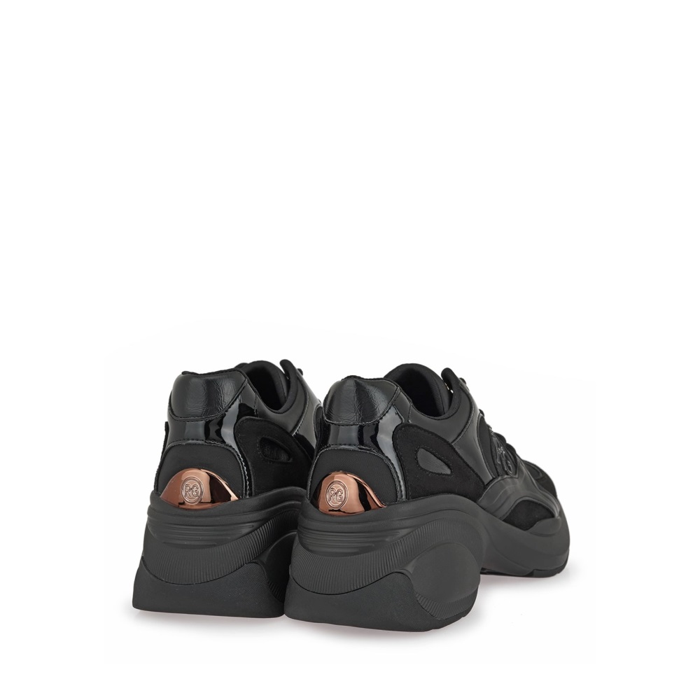 Γυναικείο μαύρο sneaker Renato Garini  Χ119R6513001 Collection Fall/Winter 2026