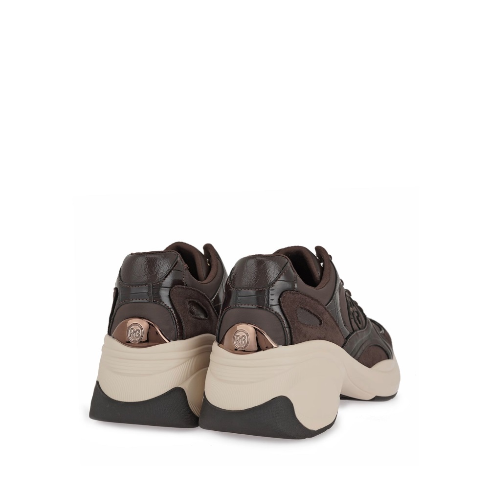 Γυναικείο καφέ sneaker Renato Garini  Χ119R6513501 Collection Fall/Winter 2026
