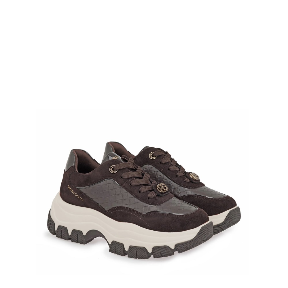 Γυναικείο καφέ sneaker Renato Garini  Χ119R5023ΑΚ3  Collection Fall/Winter 2026/27