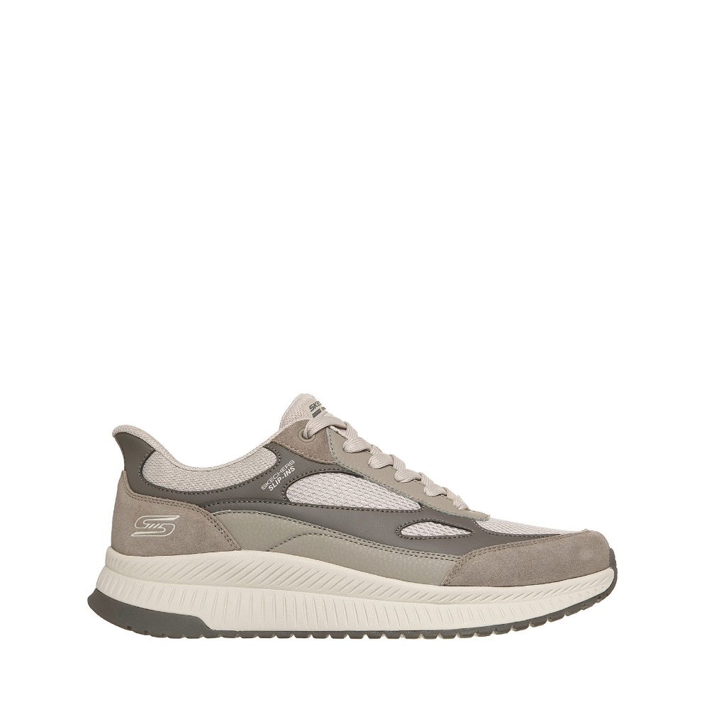 Ανδρικό sneaker σε μπ'εζ χρώμα Skechers Bobs Squad 4 Core Look 118412-ΤΡΜΤ Collection Fall/Winter 2026/27