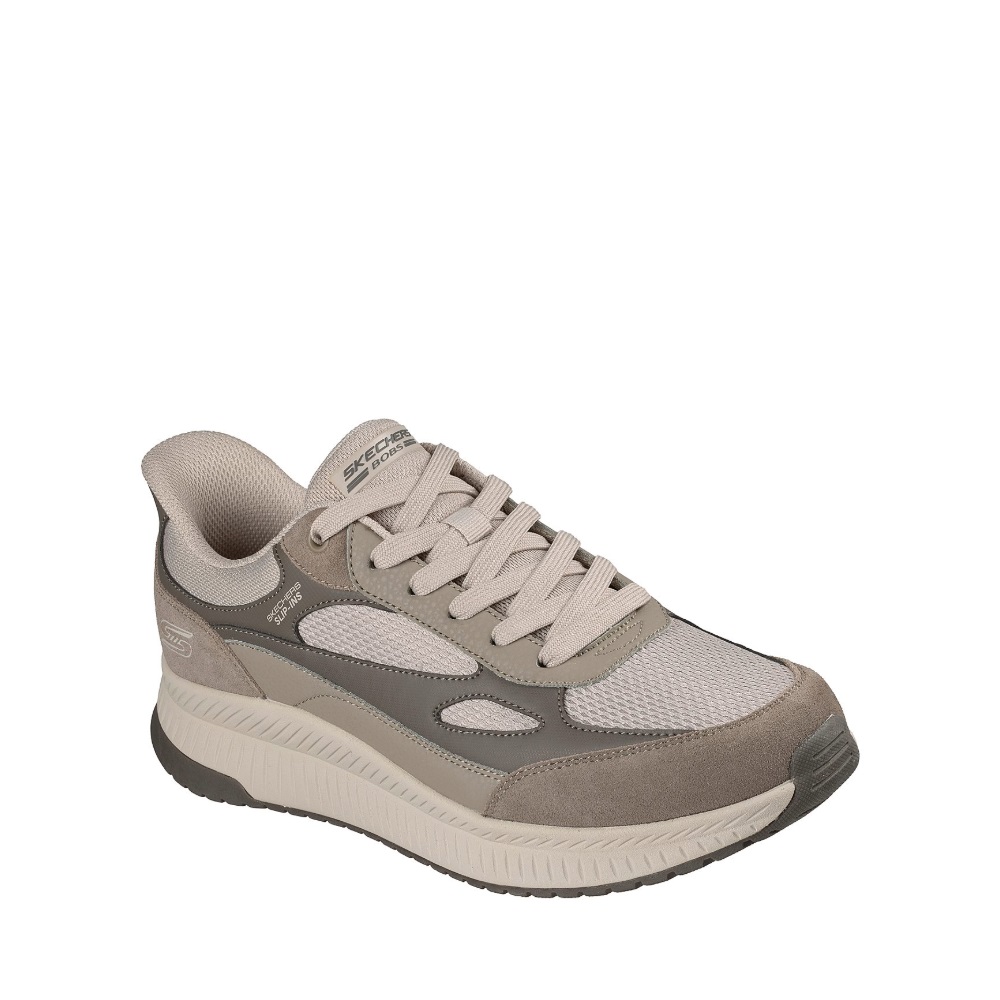 Ανδρικό sneaker σε μπ'εζ χρώμα Skechers Bobs Squad 4 Core Look 118412-ΤΡΜΤ Collection Fall/Winter 2026/27