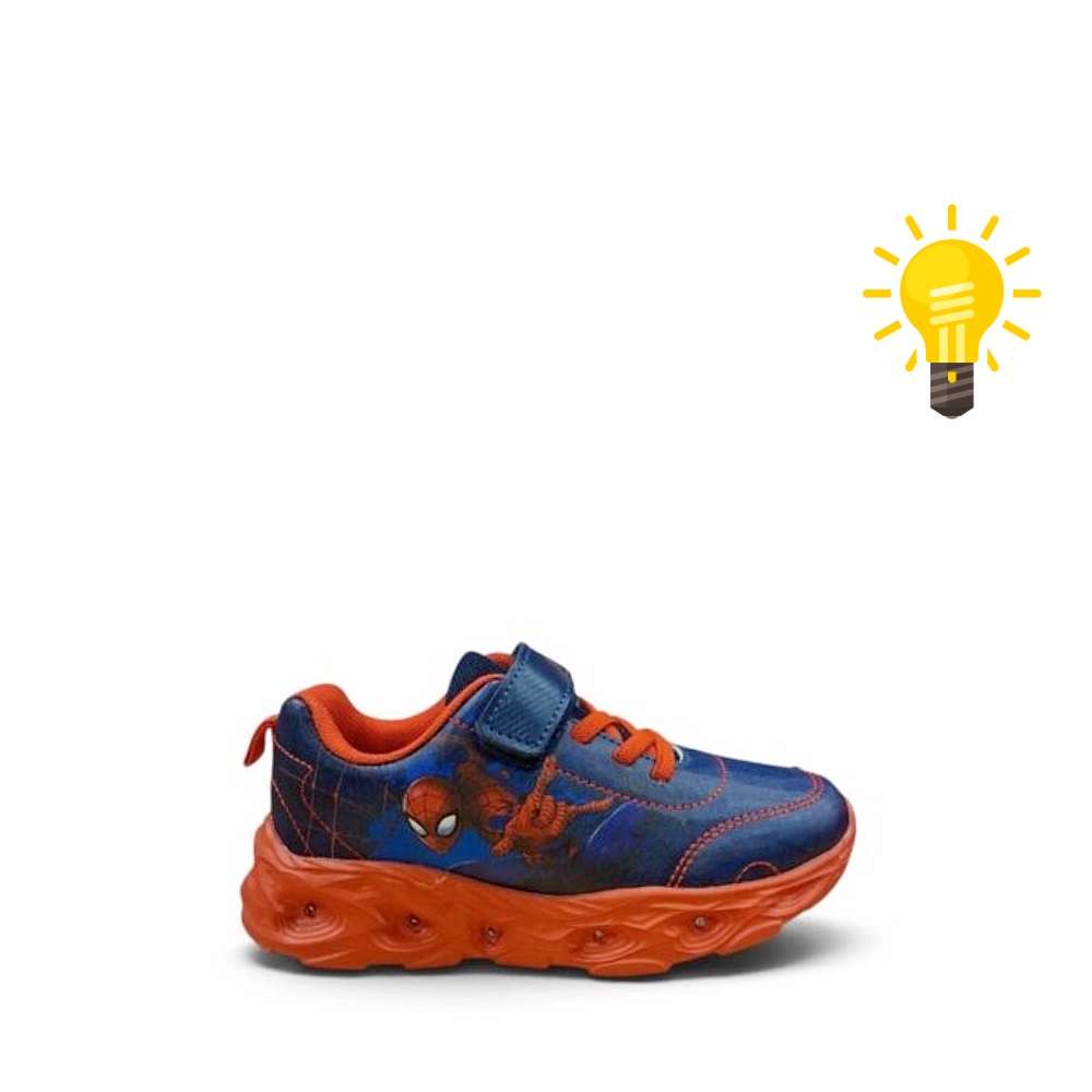Παιδικό sneaker με φωτάκια Spiderman  29.Μ16389ΑS  Collection Fall/Wniter 2026/27