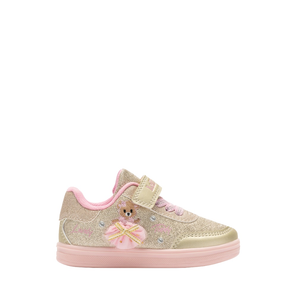 Παιδικό sneaker χρυσό Glitter  Lelli Kelly  LΚΑΑ5709 Α00-0R01 Collection Fall/Winter 2026/27