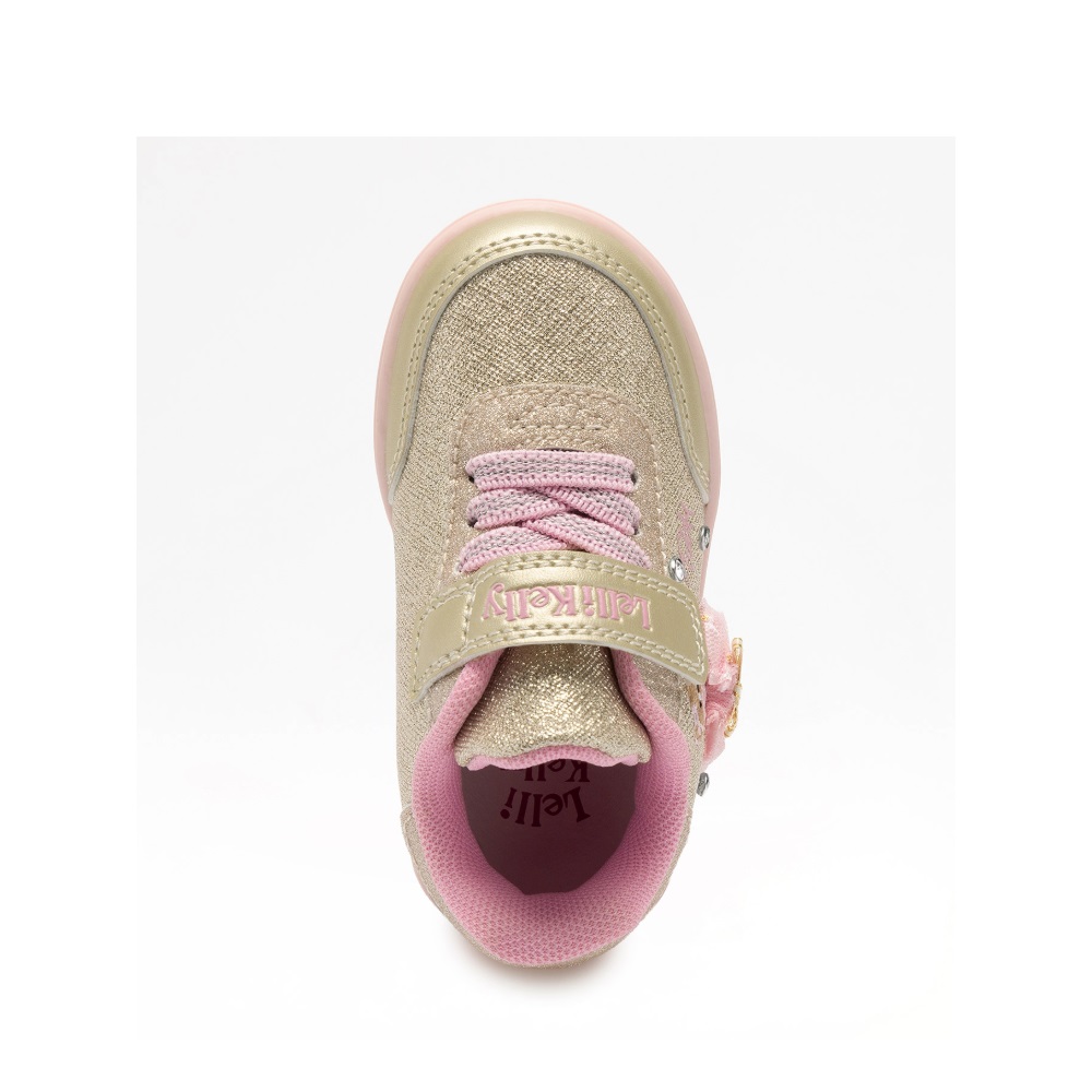 Παιδικό sneaker χρυσό Glitter  Lelli Kelly  LΚΑΑ5709 Α00-0R01 Collection Fall/Winter 2026/27