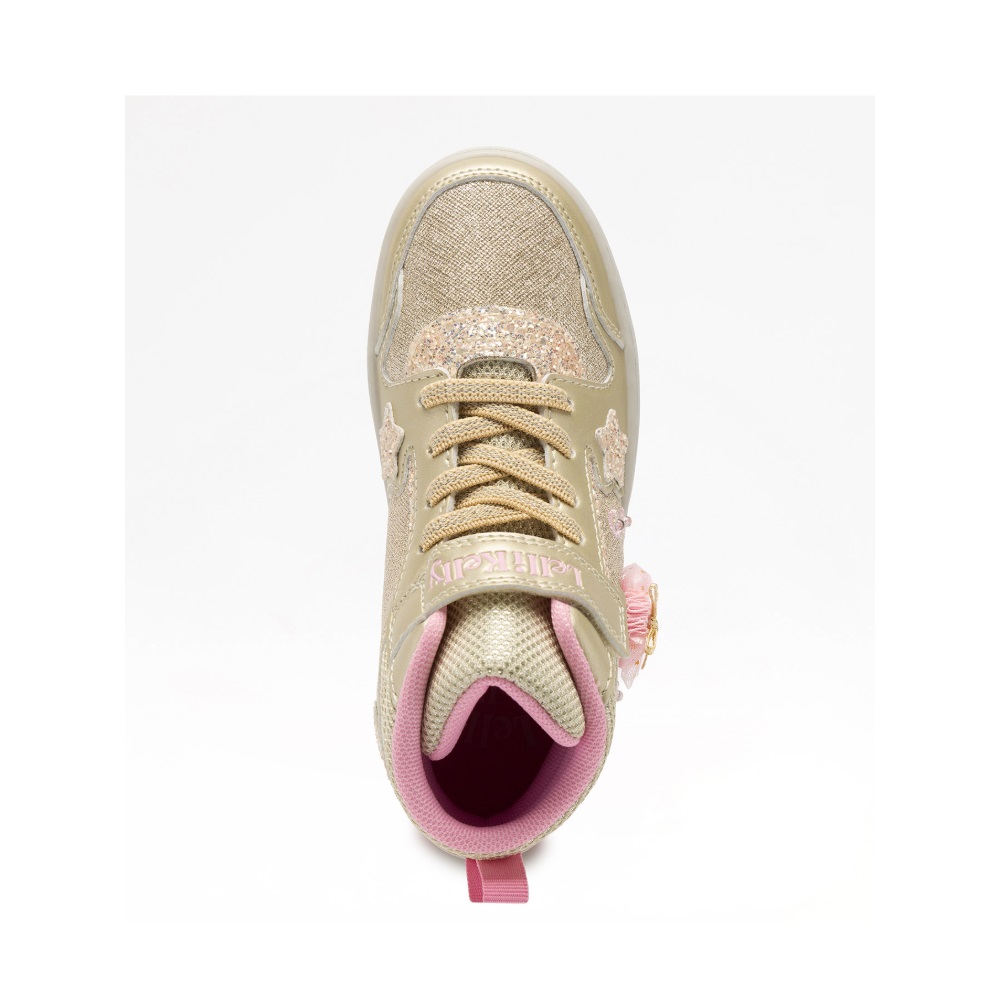 Παιδικό sneaker μποτάκι με φωτάκια χρυσό Lelli Kelly  LΚΑL5711 Α00-ΟR01 Collection Fall/Winter 2026/27